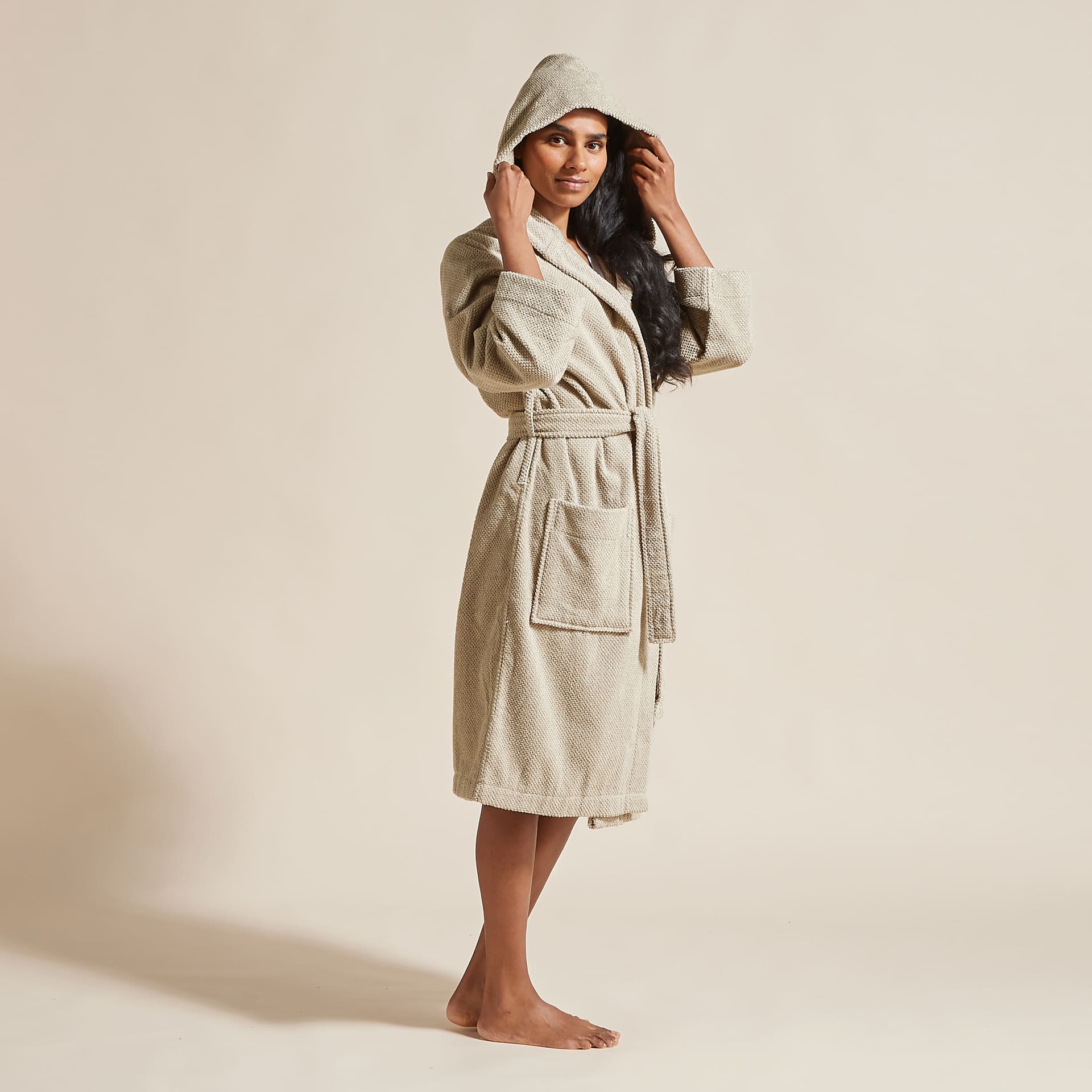 Brixton Hooded Women's Robe - Image 5