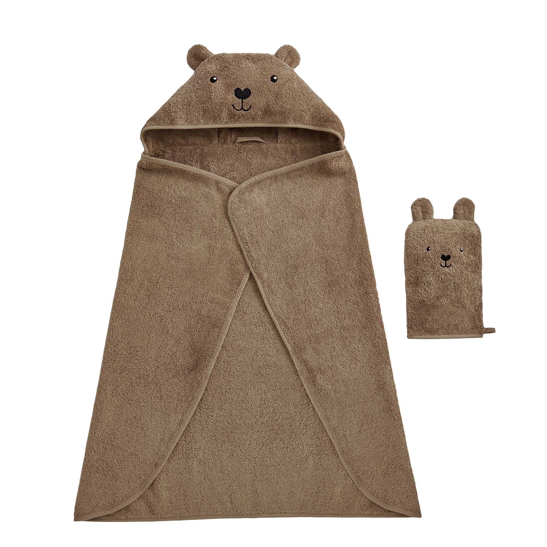 Bear Cuddle Wrap & Mitt Set - Image 3