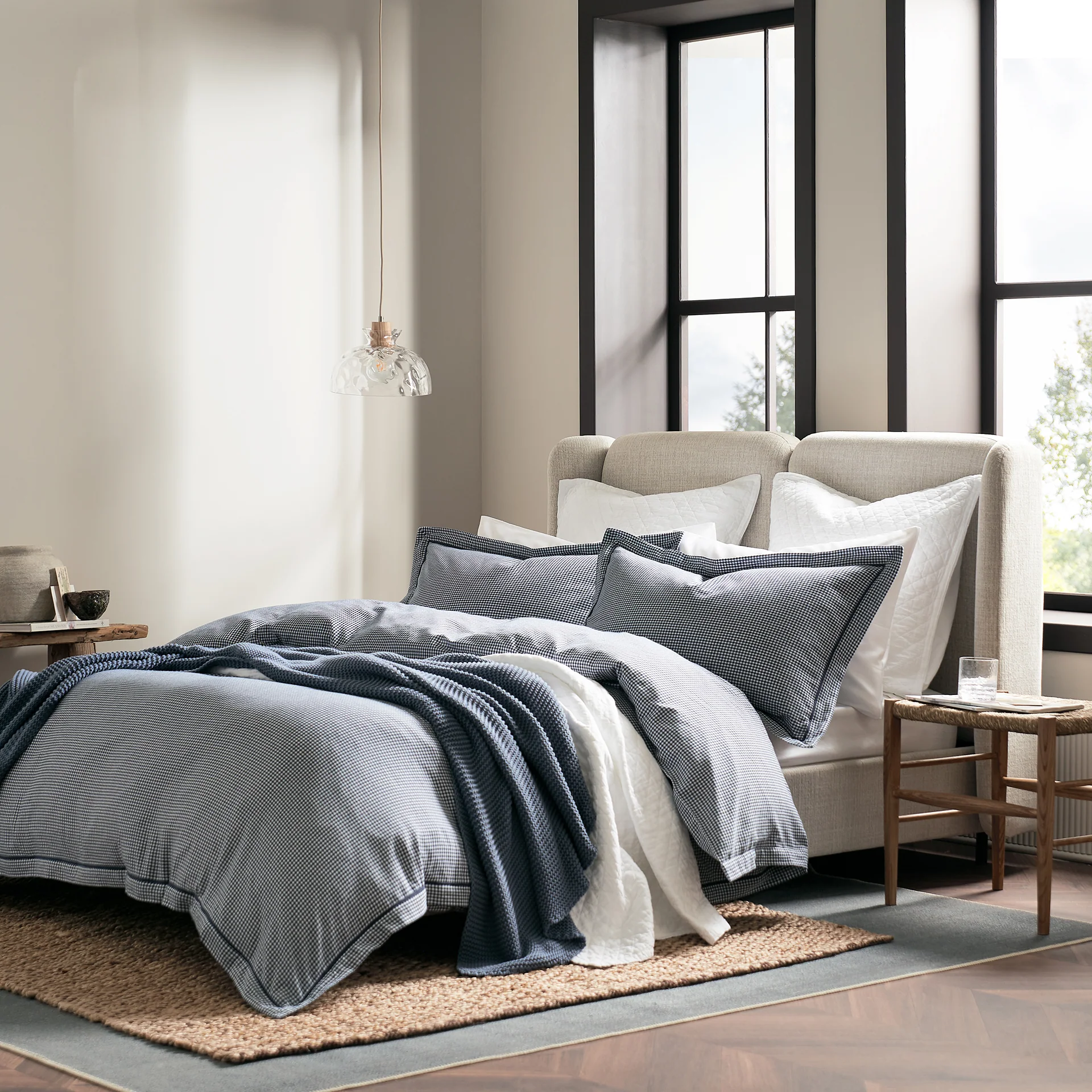 Gingham Oxford Duvet Set - Image 6