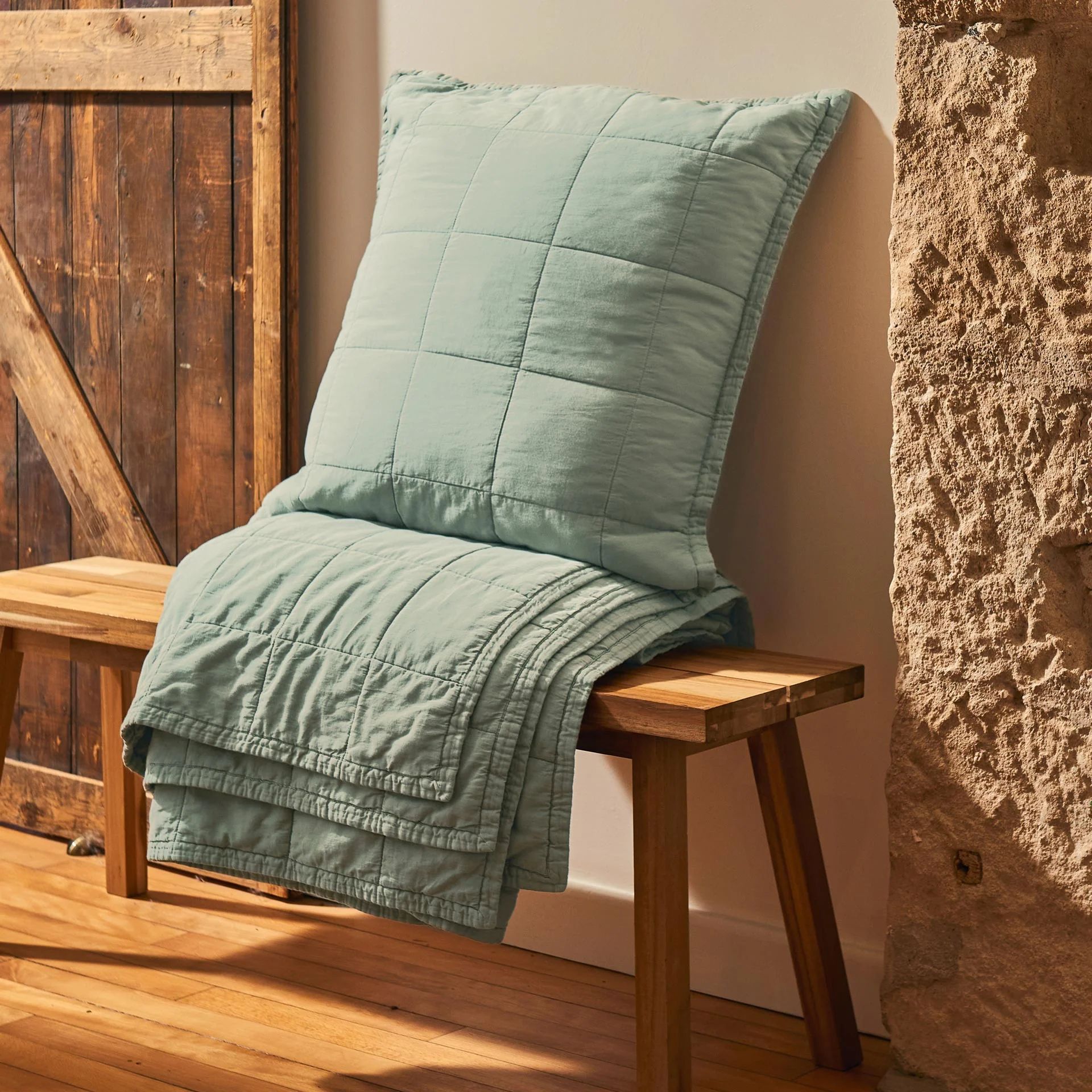 Laundered Cotton Shams - Image 12