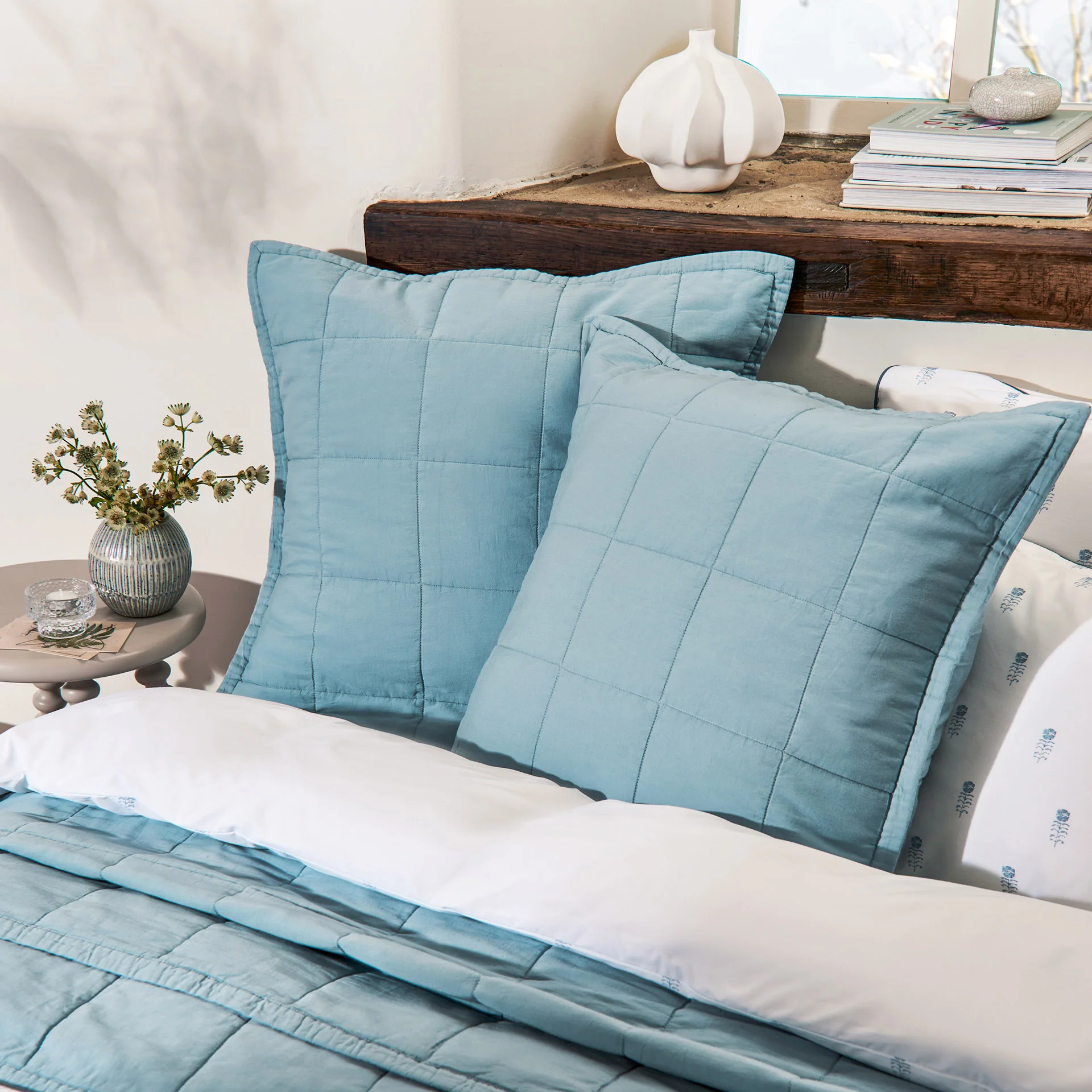 Laundered Cotton Shams - Image 3