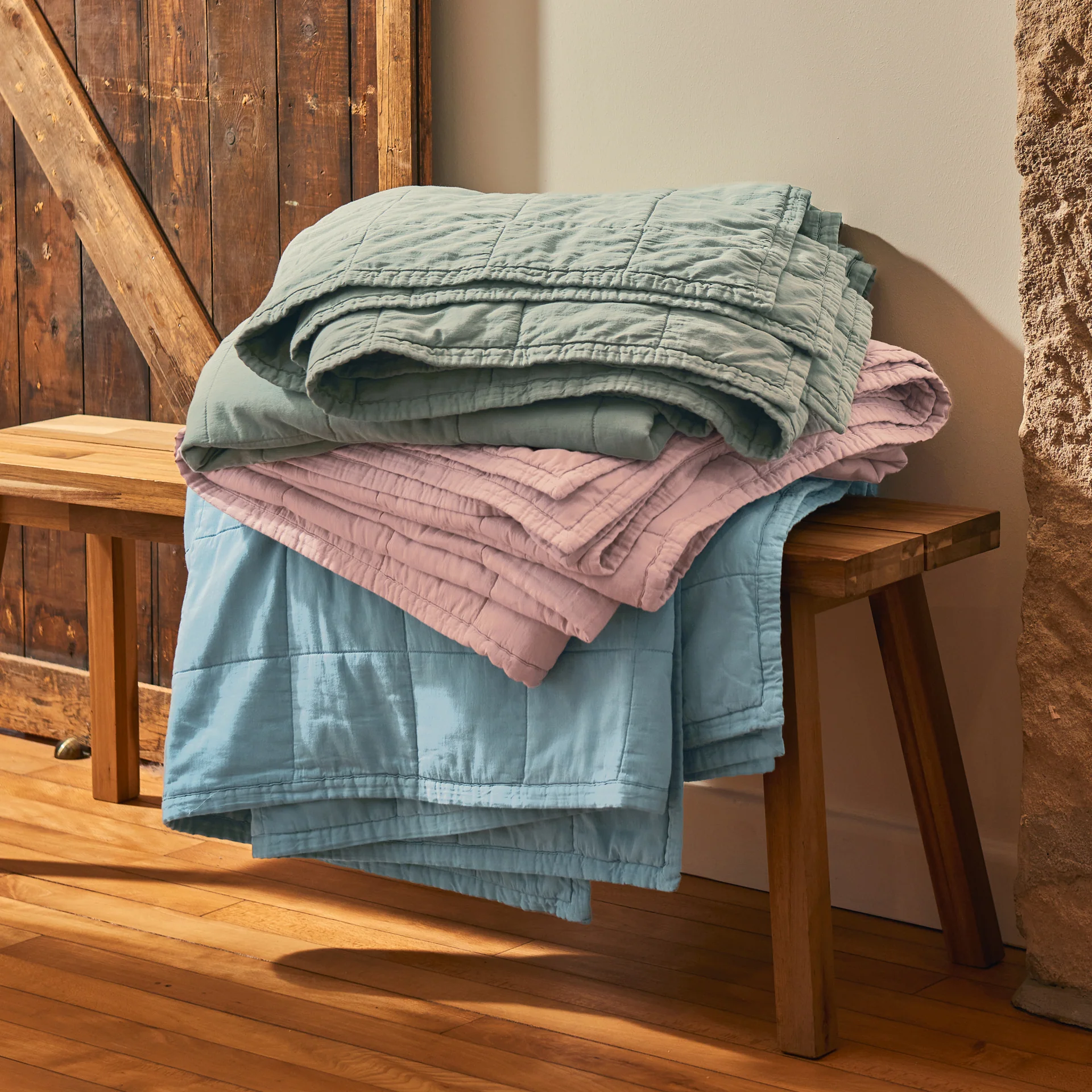 Laundered Cotton Bedspreads - Image 5