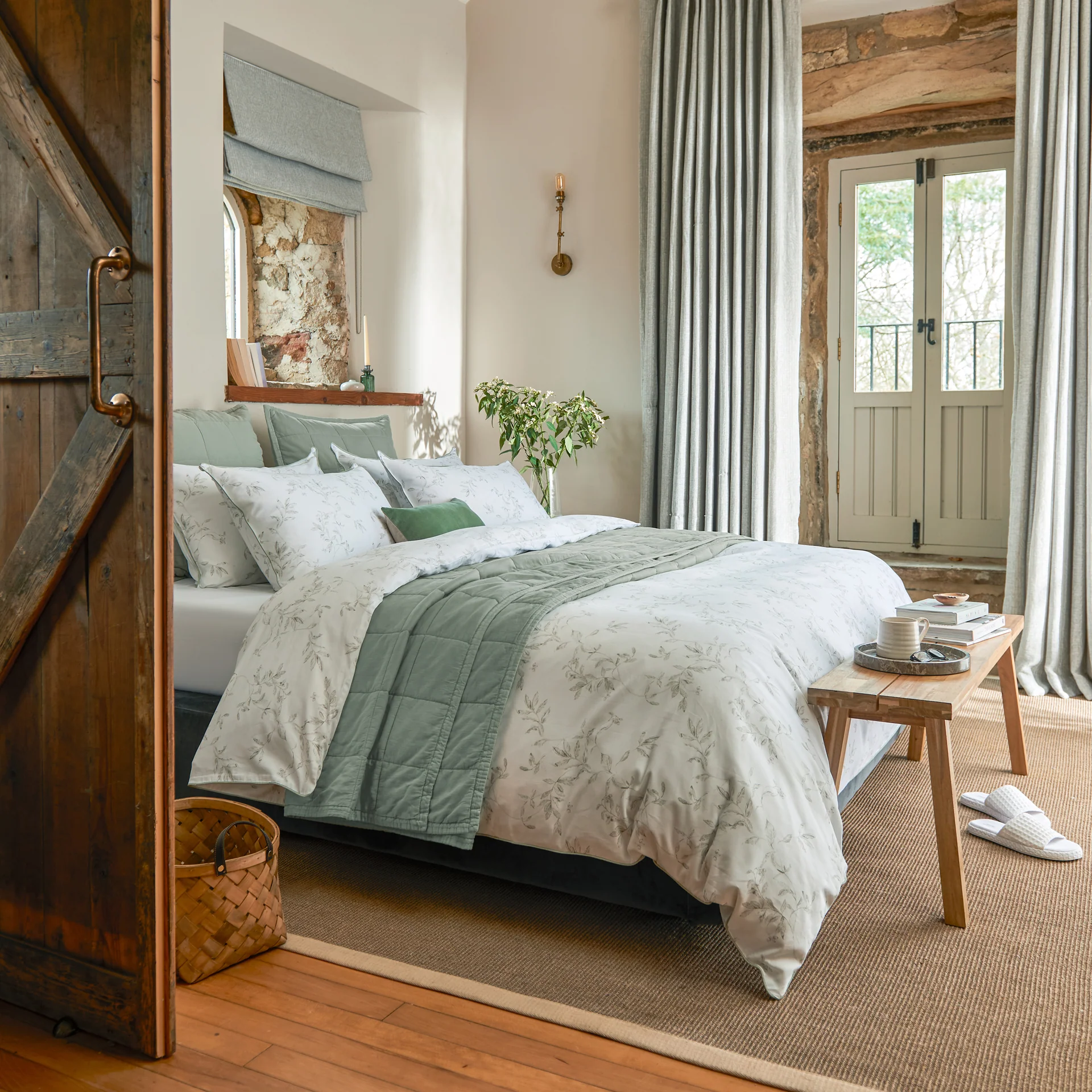 Laundered Cotton Bedspreads - Image 9