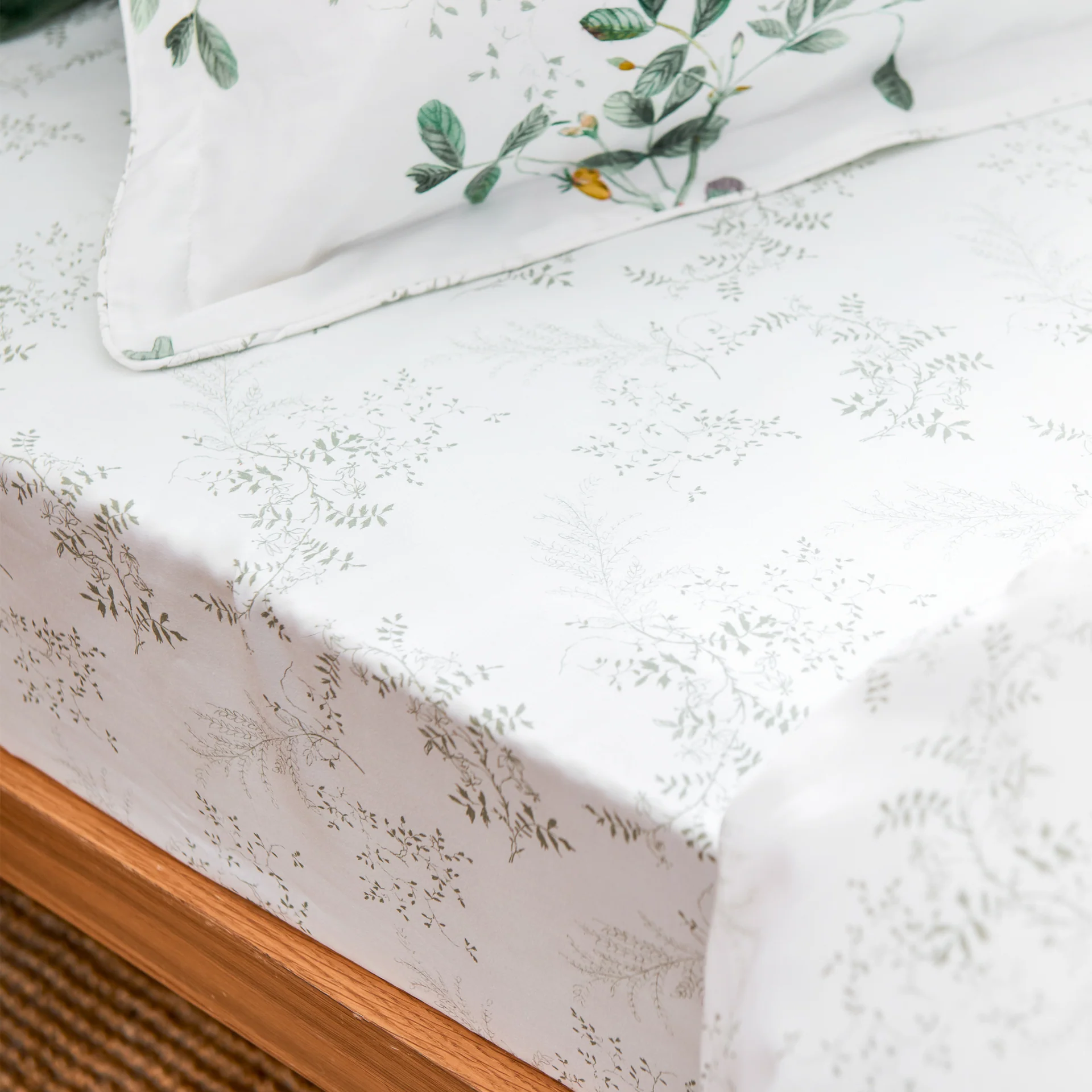 Pea Shoots Fitted Sheets - Image 4