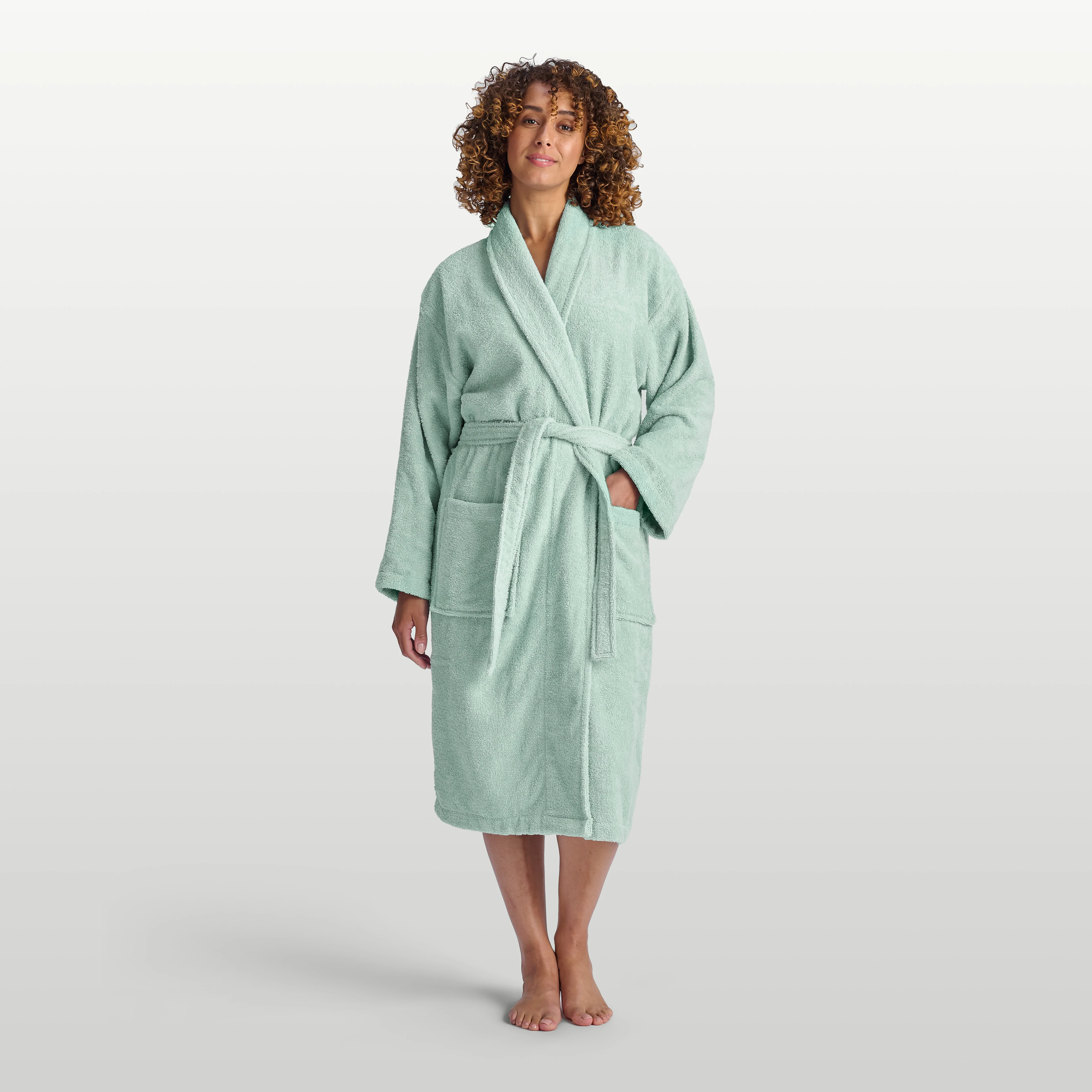 Serene Cotton Robe - Image 7