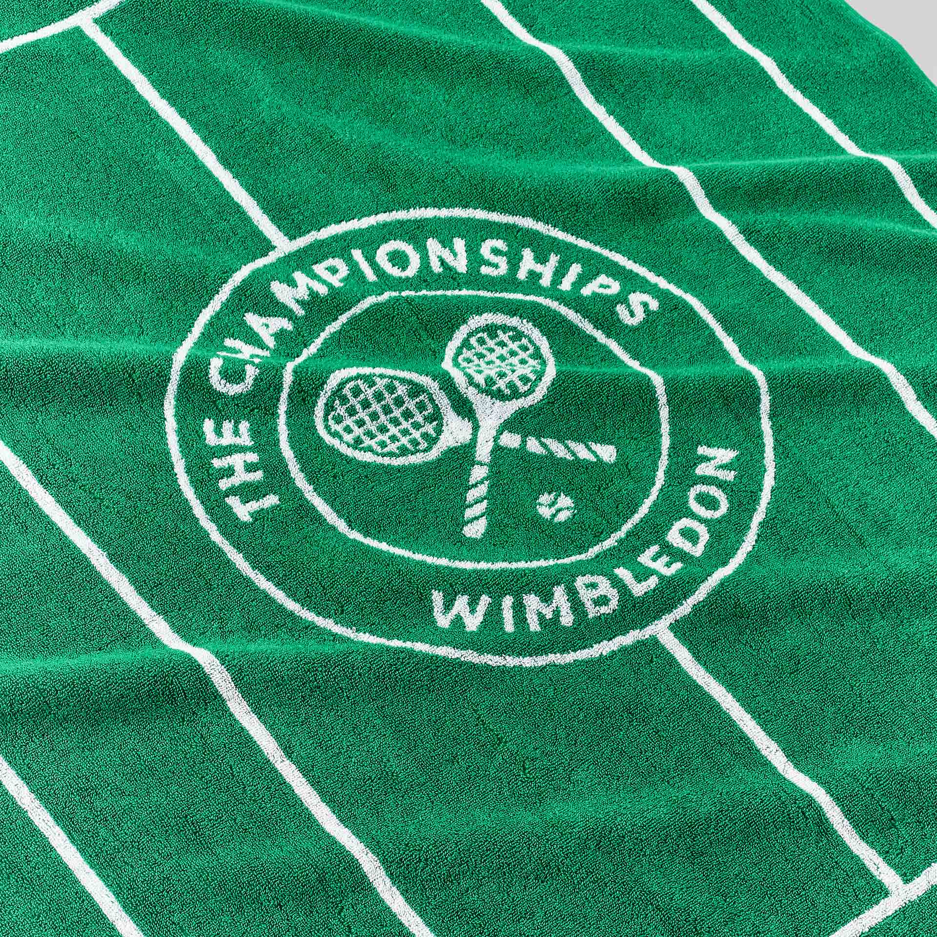 Wimbledon Tennis Court Towel - Image 3